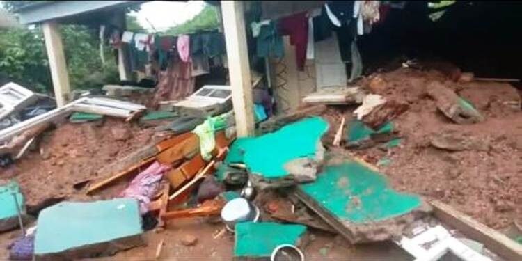 Four children killed in Laitlarem due to landslide