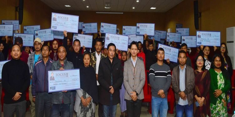 Cheques Distributed To Producer Groups Under FOCUS