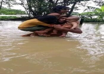 Assam Floods :  Silchar Town  Still Under Water