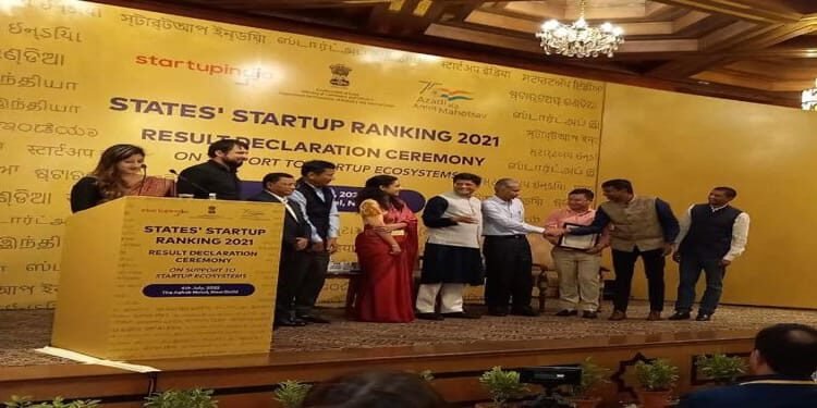 State wins the ‘Best Performer’ award in the National Startup Rankings