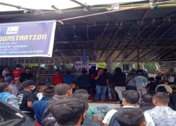 NESO protest against CAA in state