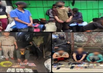 Woman among Six Drug Peddlers Arrested in Shillong