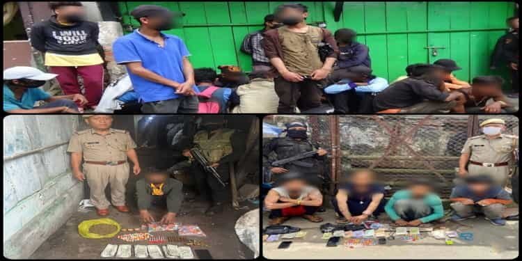 Woman among Six Drug Peddlers Arrested in Shillong