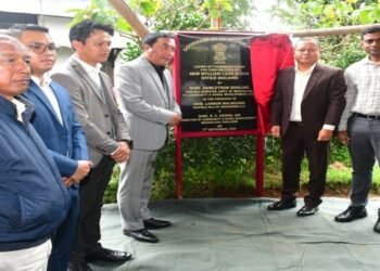 Foundation Stone laid for construction of new Mylliem Block Office Building