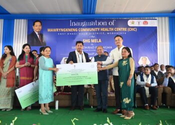 Chief Minister Conrad Sangma  inaugurates Mawryngkneng CHC