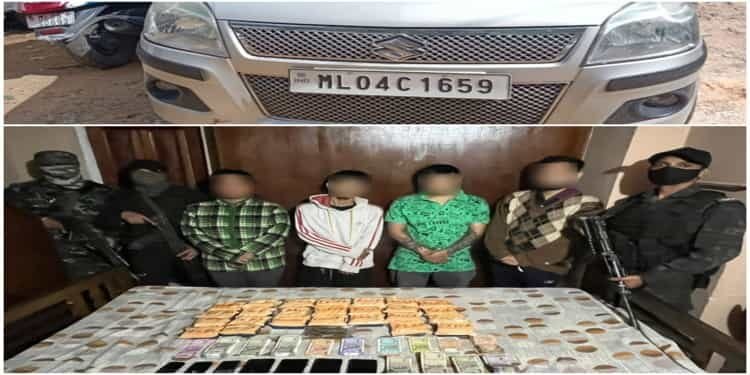 319.17 gms drugs seized, 4 traffickers held