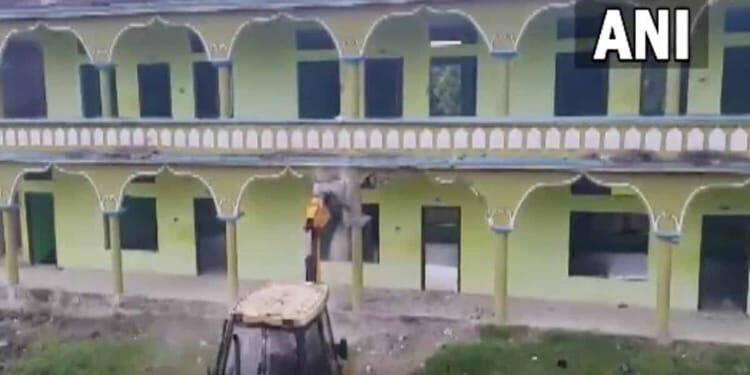 3rd Madrasa demolished in Assam over terror links