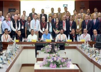 Home Minister  Amit Shah chaired a meeting with CMs , DGPs  &  Chief Secretaries of NE