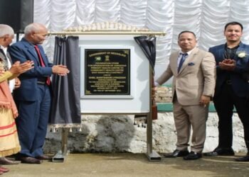 Foundation Stone Of Jongksha  CHC Laid