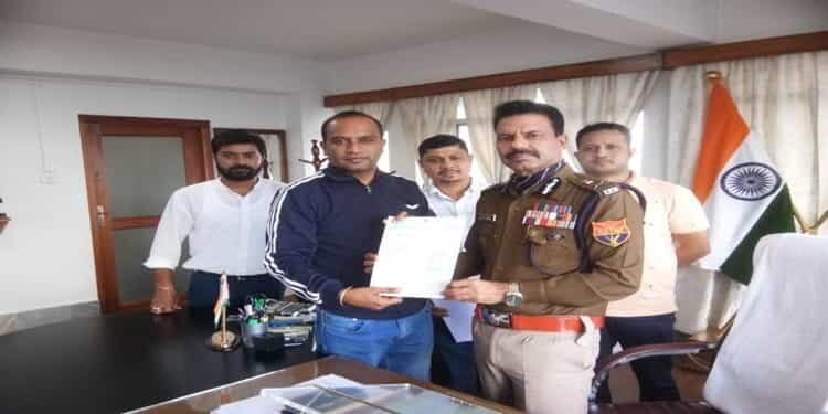 Assam Legislator meets state DGP for protection of  life & property  of non -tribals