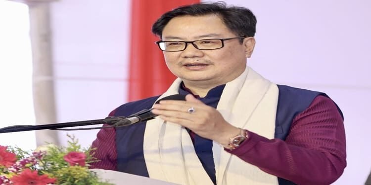 Union Minister  Rijiju addresses  Rozgar Mela  & distributes appointment letters  to new appointees