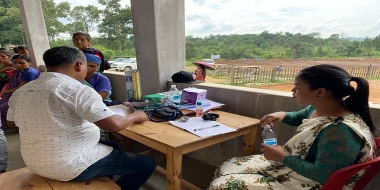 Rotary Club organize health camp in Mukroh