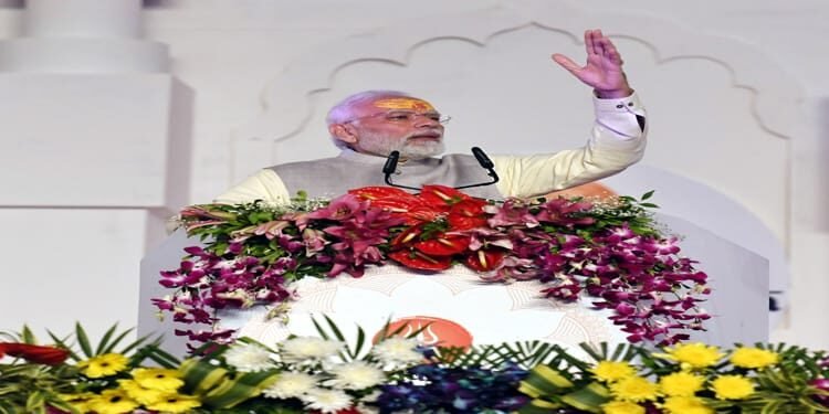 Divinity of India will pave the way for a peaceful world : PM Modi