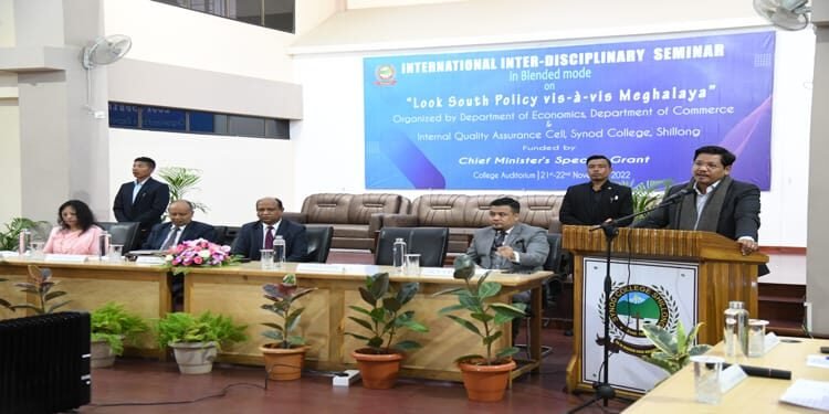 CM Conrad  inaugurates  seminar on Look South Policy vis -a-vis Meghalaya