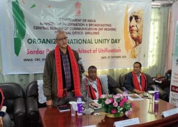 National Unity Day celebrated with a series of programmes in Shillong