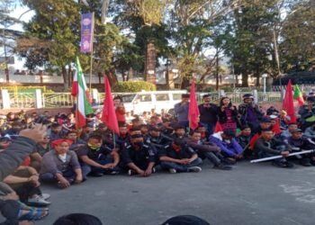 Red flag day observed , tension still continues in the  city