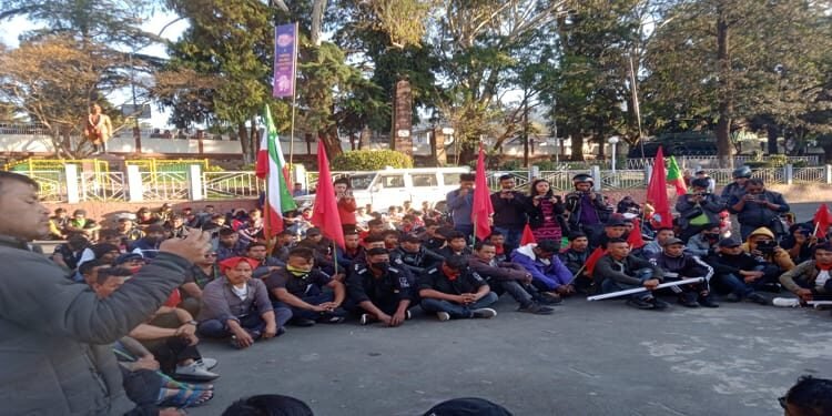 Red flag day observed , tension still continues in the  city