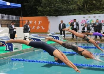 Assam take early lead in  NE Olympic Games  through swimming