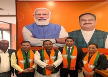 4  MLAs from Meghalaya join BJP ahead of assembly polls