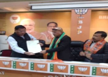 Assembly Polls 2023 : Former Speaker Martin M Danggo  joins BJP