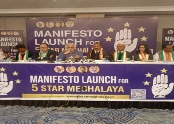 Congress releases Manifesto to make Meghalaya a Five Star State