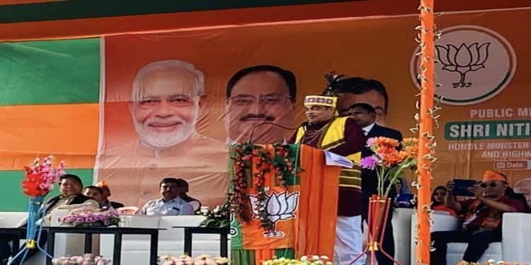 Union Minister Gadkari promises development of roads in Meghalaya
