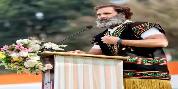 Rahul Gandhi slams the BJP for selling interests of common people to crony capitalists