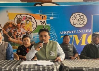 NPP using Power Department to draw money for their benefit, says  TMC  candidate  Richard Mrong Marak
