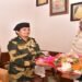 BSF ADG briefs  Meghalaya  Governor on Border Security