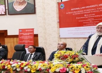 Outreach programme to principals & teachers from East Khasi Hills