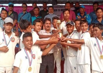 Tura script memorable victory to become champions of U-15 Inter District Cricket Tourney