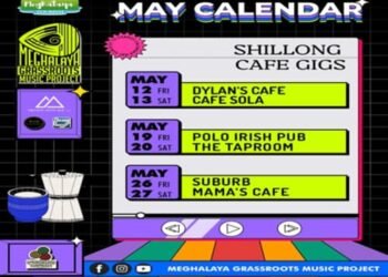 Meghalaya Grassroots Music Project for the month of May 2023