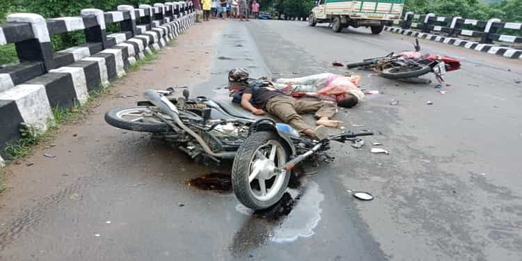 1 killed, two injured in head on collision between two bikes
