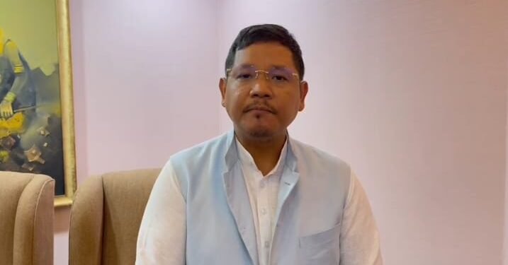 CM Conrad urges Centre to take necessary steps to restore normalcy in Manipur