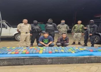 2,738 kgs heroin seized, 2 drug peddlers arrested in Lad Rymbai