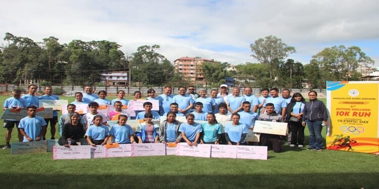 Daniel Wahlang & Balarisha Thyrniang win 2023’s Shillong 10K Run