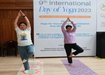 9th International Day of Yoga celebrated