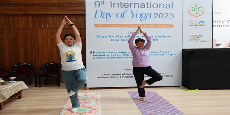 9th International Day of Yoga celebrated