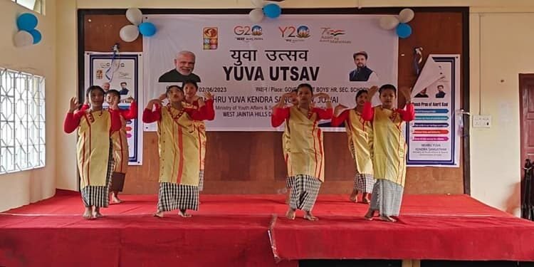 District Level Yuva Utsav in Jowai