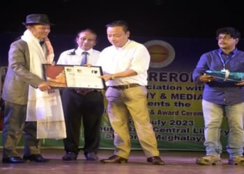 Minister Paul Lyngdoh confers Excellence Awards to 3 musicians