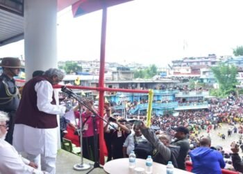 Meghalaya Governor attends Behdieñkhlam festival in Jowai