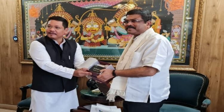 CM Sangma seeks Union Education Ministers intervention to set up CUET centers in 12 districts