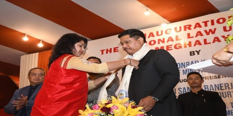 Chief Minister inaugurates National Law University in Shillong