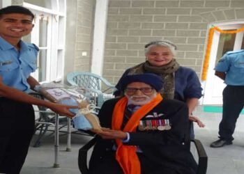 IAF’s oldest fighter pilot Squadron Leader  Dalip Singh Majitha turns 103  today