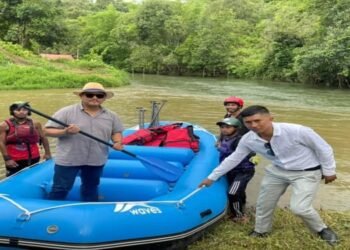 CM Conrad launches ‘Meghalaya Rafting ‘ programme in Ri -Bhoi