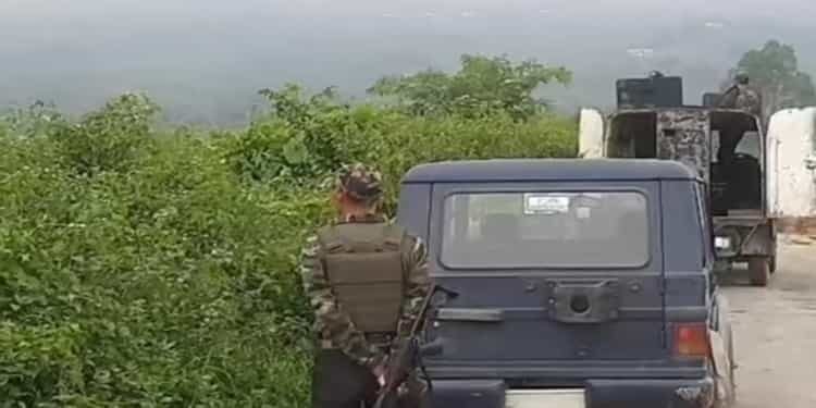 Heavy exchange of fire between armed groups in Bishnupur District; 2 killed