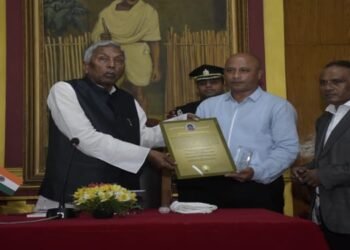 Crystal Gayle Award 2023 conferred to Ian Lyngdoh Nongkynrih