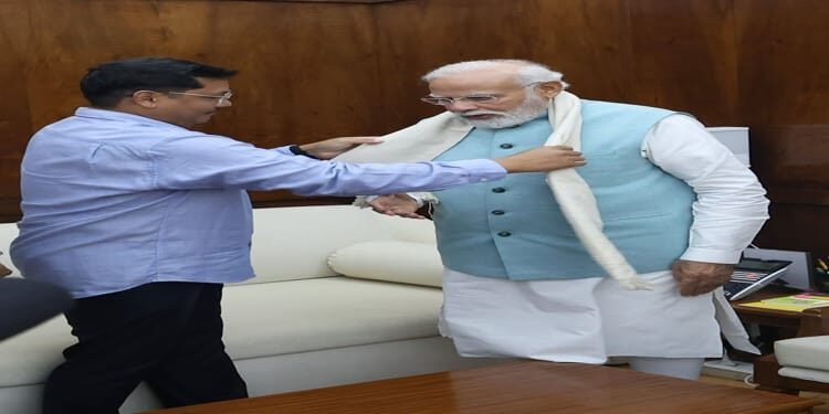 Chief Minister, Speaker and ministers call on PM Modi