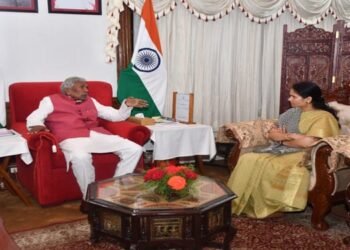 Union Health Minister of State call on Meghalaya Governor