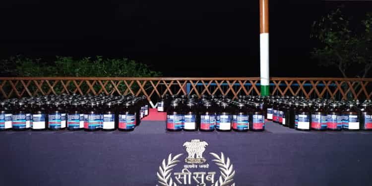 BSF Seize 220 Bottles of Phensedyl on International Border